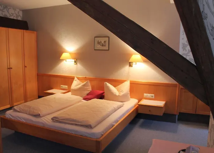 בית הארחה Schwarzes Lamm רוטנבורג אוב דר טאובר