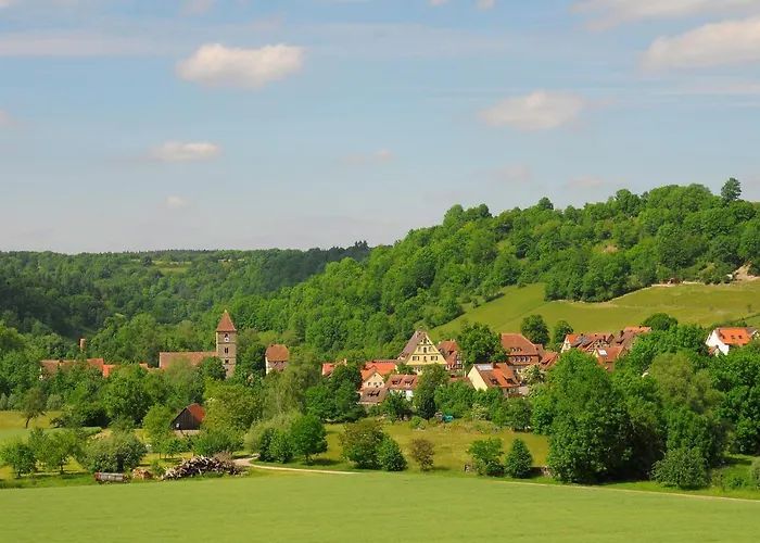 Гостевой дом Schwarzes Lamm Ротенбург-на-Таубере